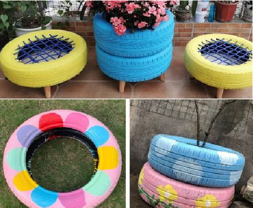 彬州墙体彩绘-变废为宝