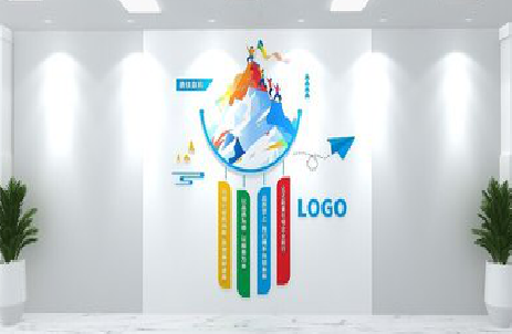 彬州公司企业形象墙的工艺材料有哪些？